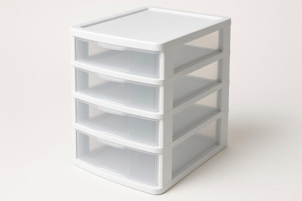 20 Stackable Plastic Drawer Organizer Unit