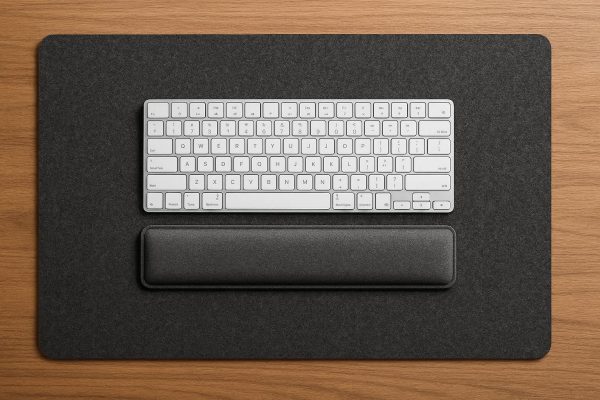 29 Felt Desk Blotter with Keyboard Wrist Rest