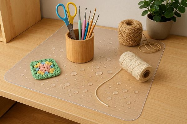 30 Waterproof PVC Desk Cover for Crafting